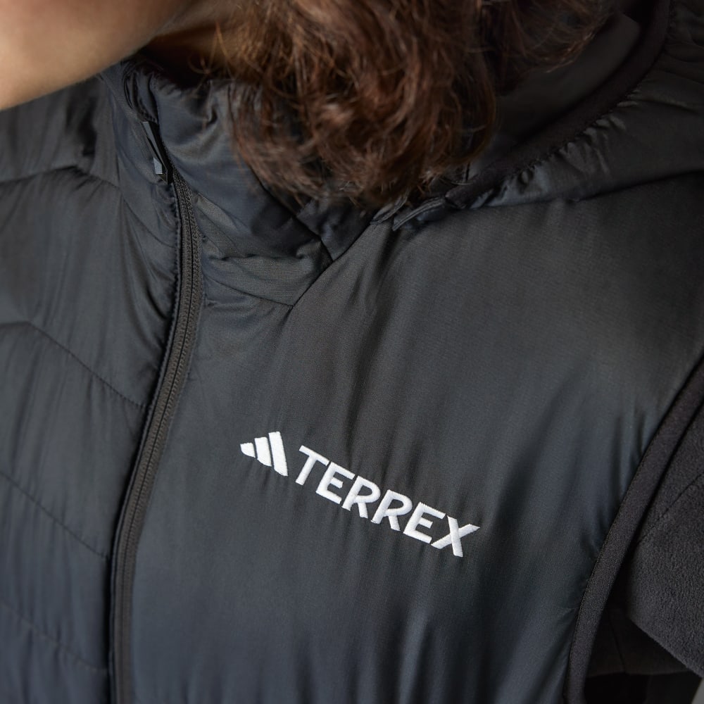 Жилет Adidas Terrex Multi Climawarm Insulated Hooded, черный — фото 4