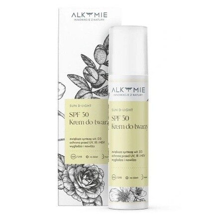 

Ежедневный крем для лица с высокой степенью защиты SPF 50 - 50 мл Alkemie