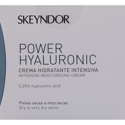 Power Hyaluronic Интенсивный увлажняющий крем 50 мл, Skeyndor — фото 2