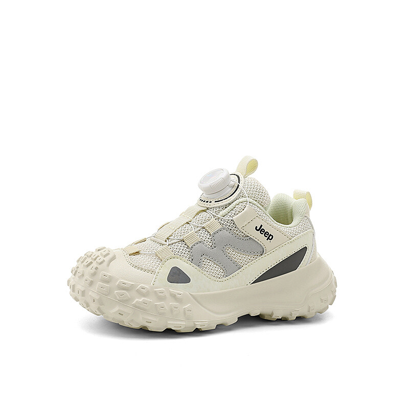 Кроссовки Jeep Kids Lifestyle Shoes Kids Low-top Off-white, белый — фото 2