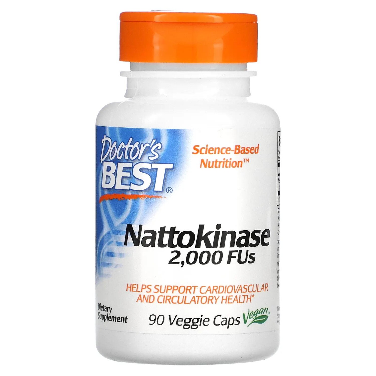 

Doctor's Best Наттокиназа 2000 ед. 90 капсул