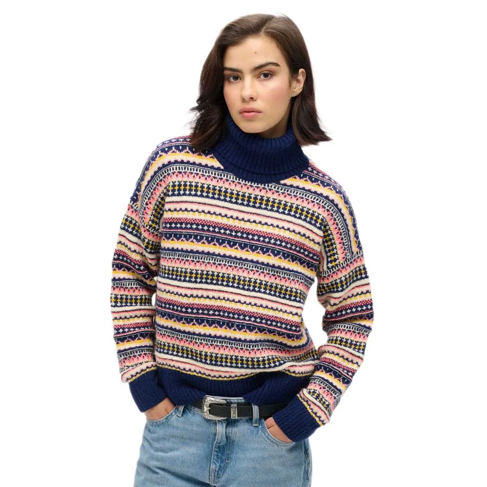 

Свитер Superdry Textured Pattern, разноцветный