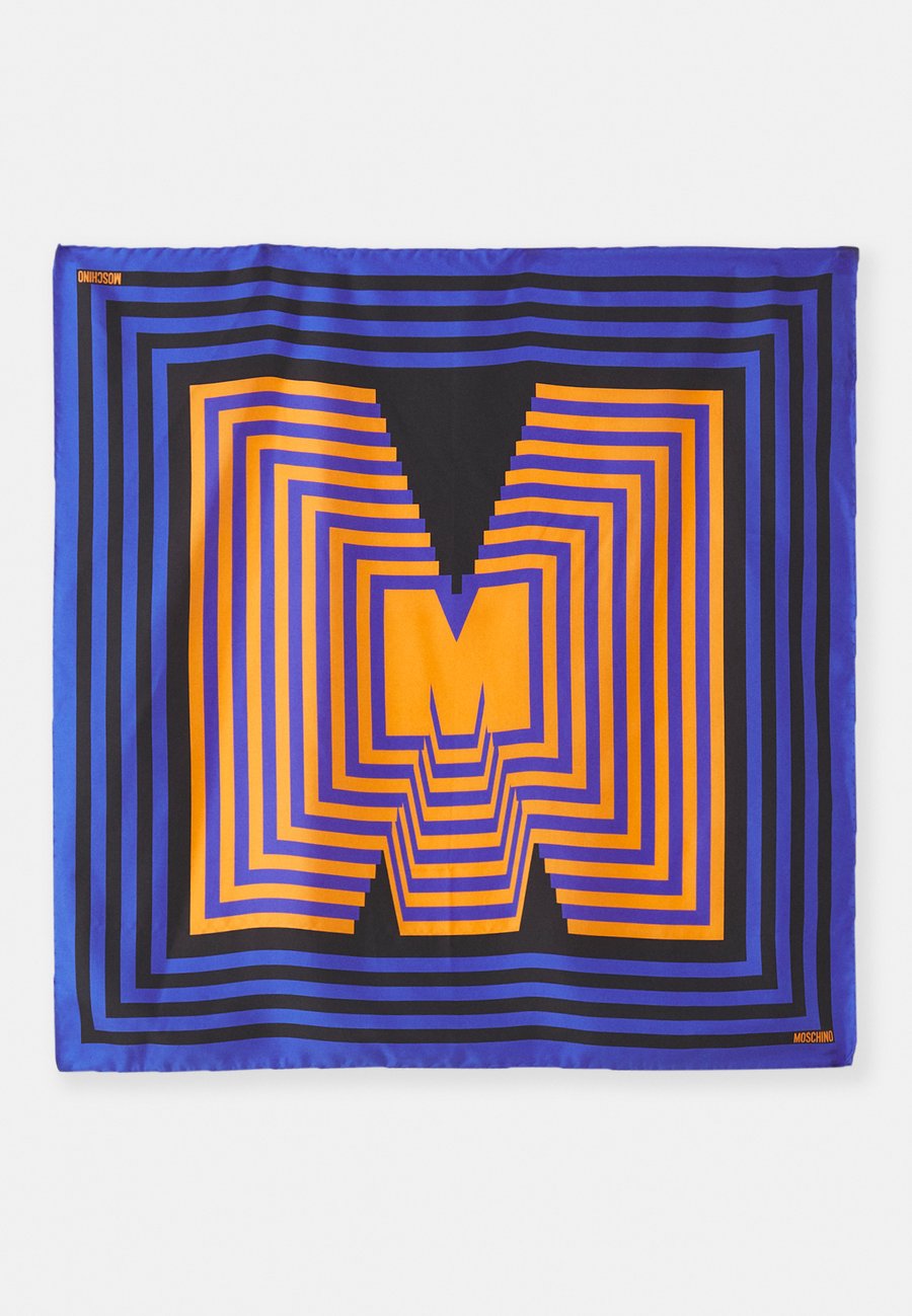 

Шарф MOSCHINO SUMMER SCARF 68X68 UNISEX, Blue