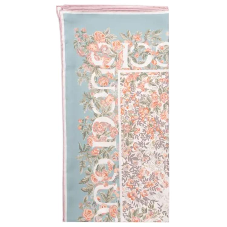

GUCCI Шелковый платок с принтом, Multicolor