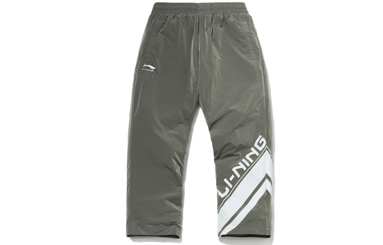 

LiNing Непромокаемые спортивные брюки мужские gray green