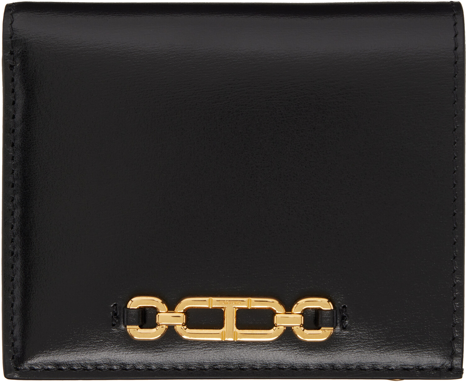 

Компактный кожаный кошелек с эффектом пальмеллы TOM FORD