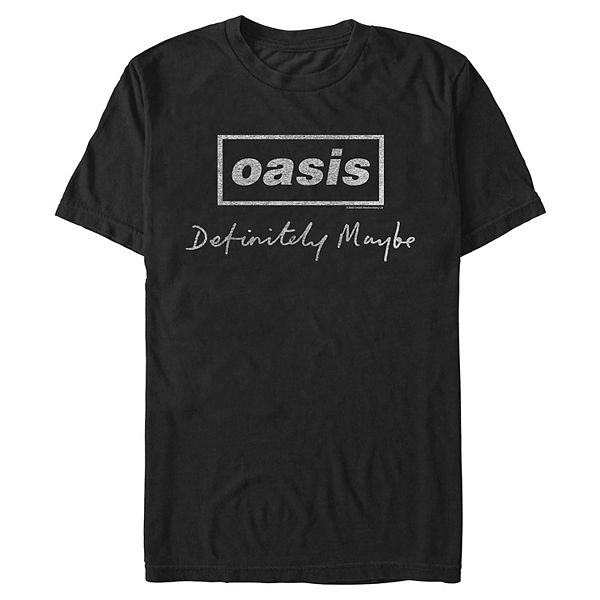 

Футболка с принтом Oasis Definitely Maybe Licensed Character
