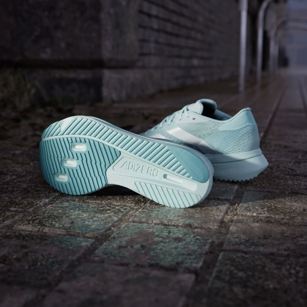 Кроссовки Adidas Adizero SL2 Shoes, цвет Halo Mint/Cloud White/Semi Flash Aqua — фото 3