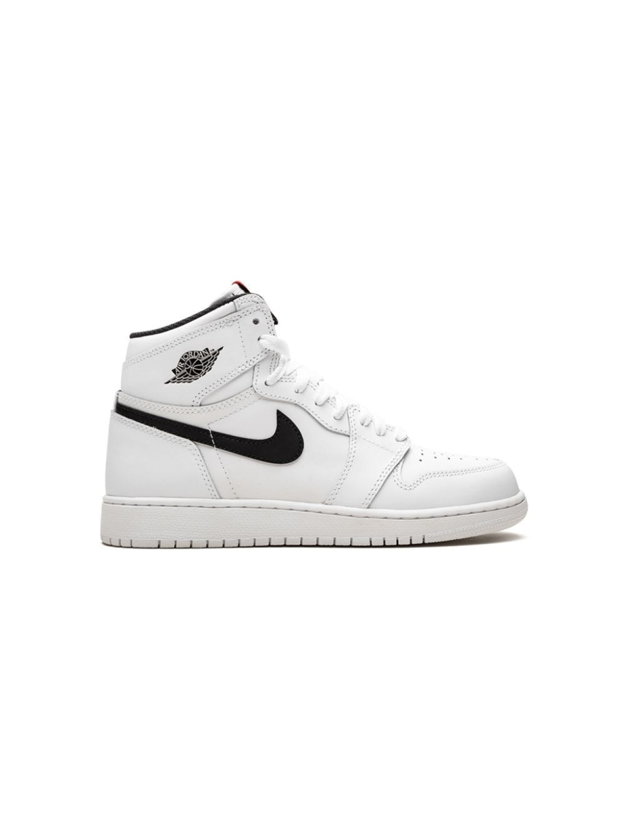 

Кроссовки Air Jordan 1 Retro High OG BG Jordan Kids, белый