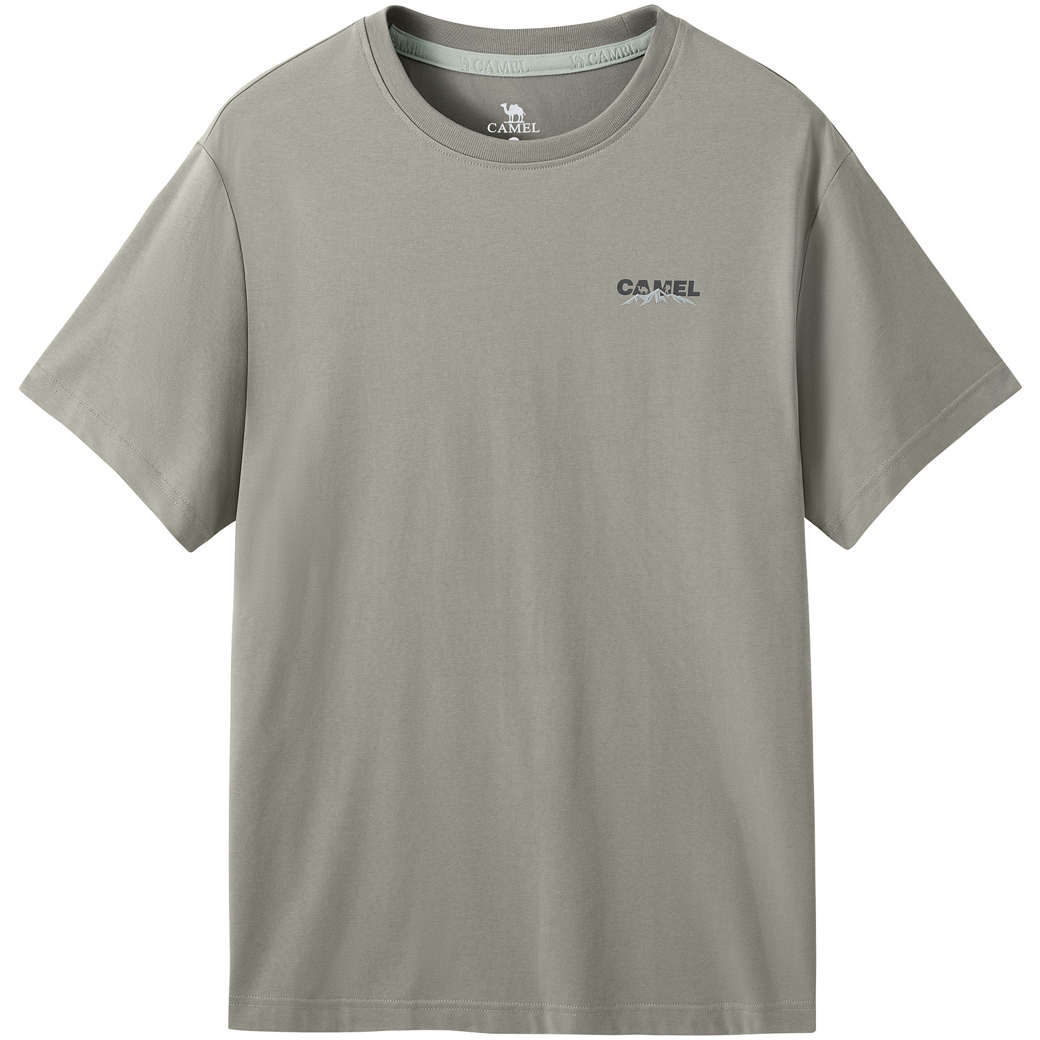 

Футболка Unisex CAMEL, бледно-зелёная