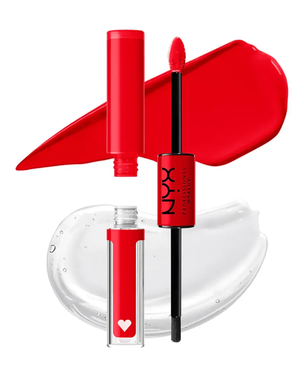 Блеск для губ Shine Loud Nyx Professional Makeup, Rebel In Red — фото 2
