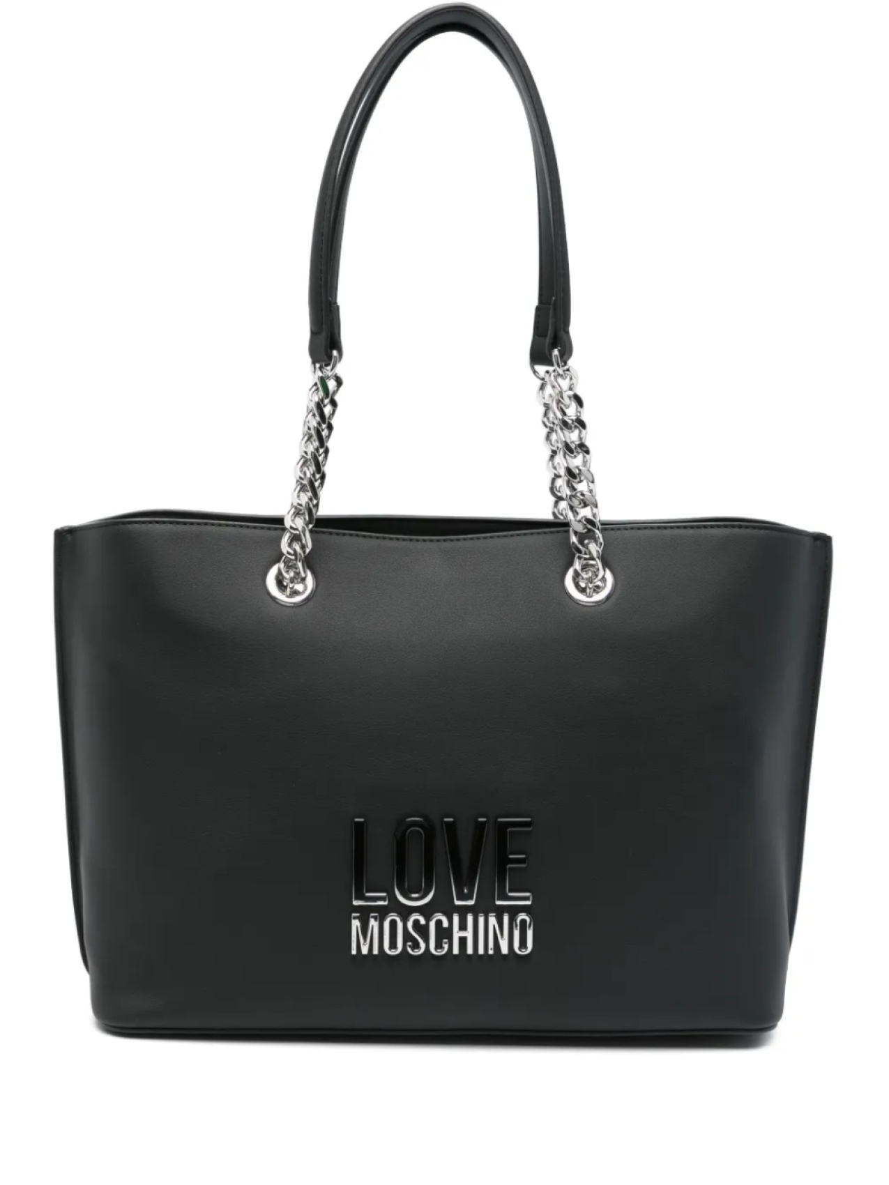 

Сумка-тоут с логотипом Love Moschino, черный