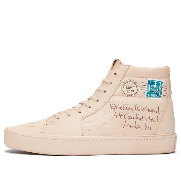 

Кроссовки vivienne westwood x sk8-hi 'anglomania' Vans, бежевый