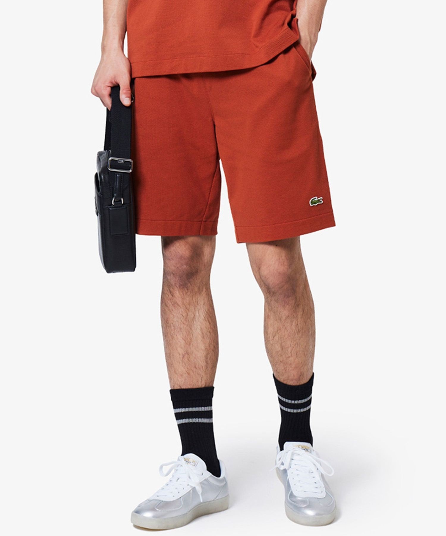 Комплект шорт Lacoste L.12.12 из пике, Brick