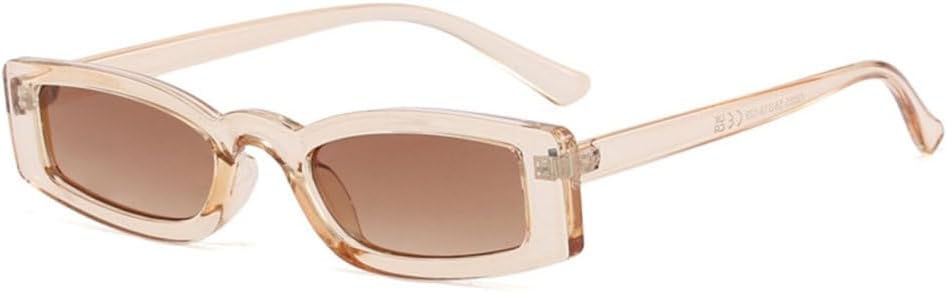 

2027 Модные узкие солнцезащитные очки для женщин и мужчин, прямоугольные, винтажные, трендовый продукт, линзы, оправа, повседневные очки, защита от УФ-излучения UV400 MTZJH, C7