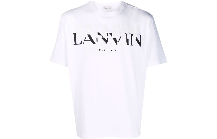 

Lanvin Футболка мужская белая, Белый, Lanvin Футболка мужская белая