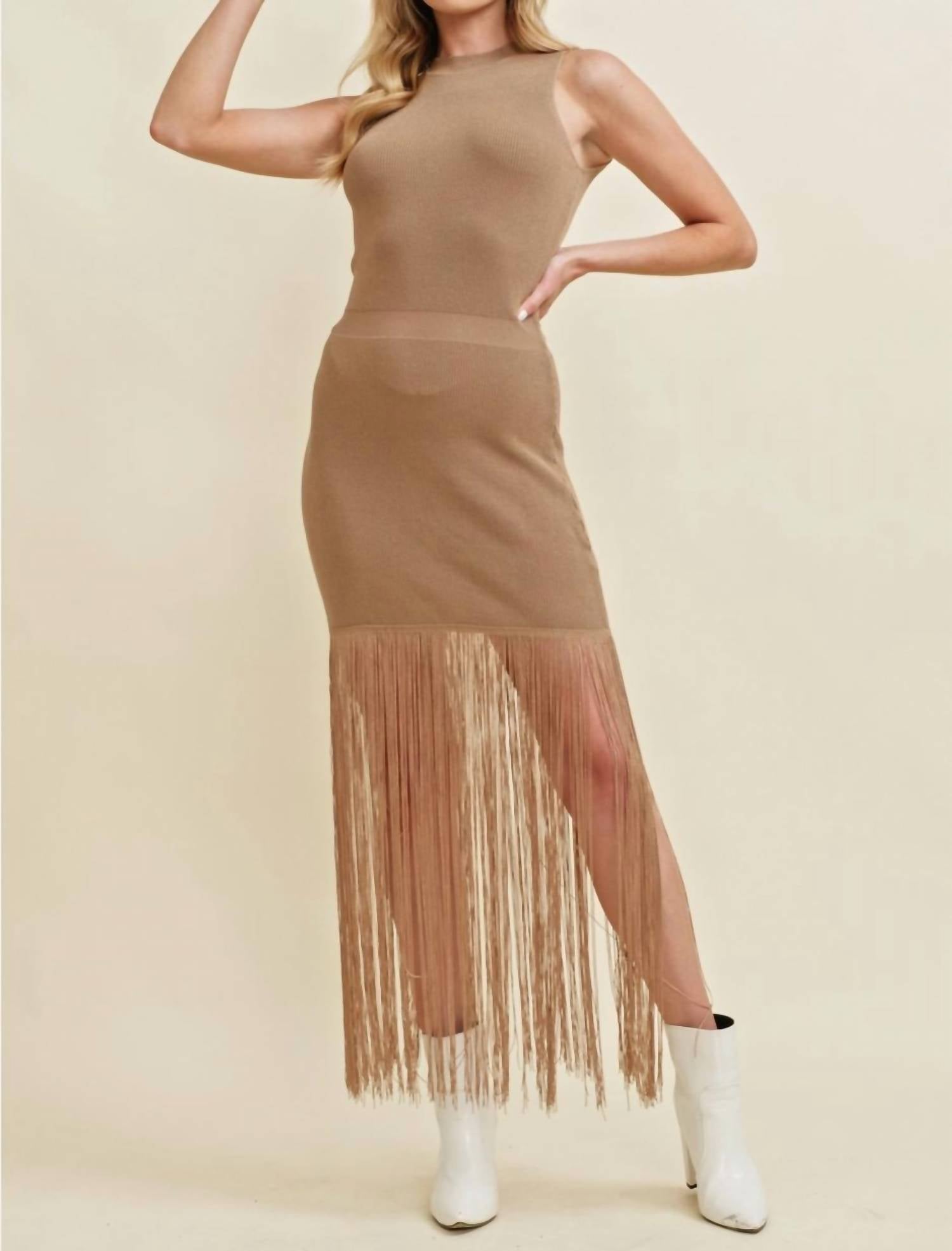 

Платье Kayla в цвете тау Cloud Ten, Taupe