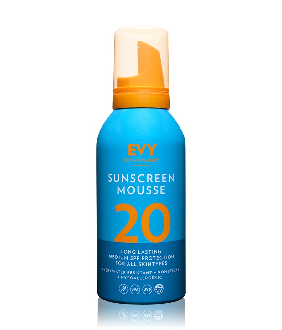 

Солнцезащитный крем EVY Technology Sunscreen Mousse SPF 20, 150 ml