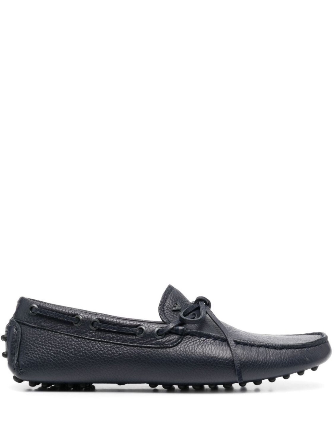 

Emporio Armani лоферы с бантом, синий