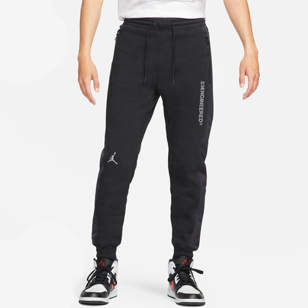 Спортивные штаны Men's Air Jordan Environmental Friendly Reflective Colorblock Bundle Feet Sports Pants/Trousers/Joggers Black, черный — фото 3