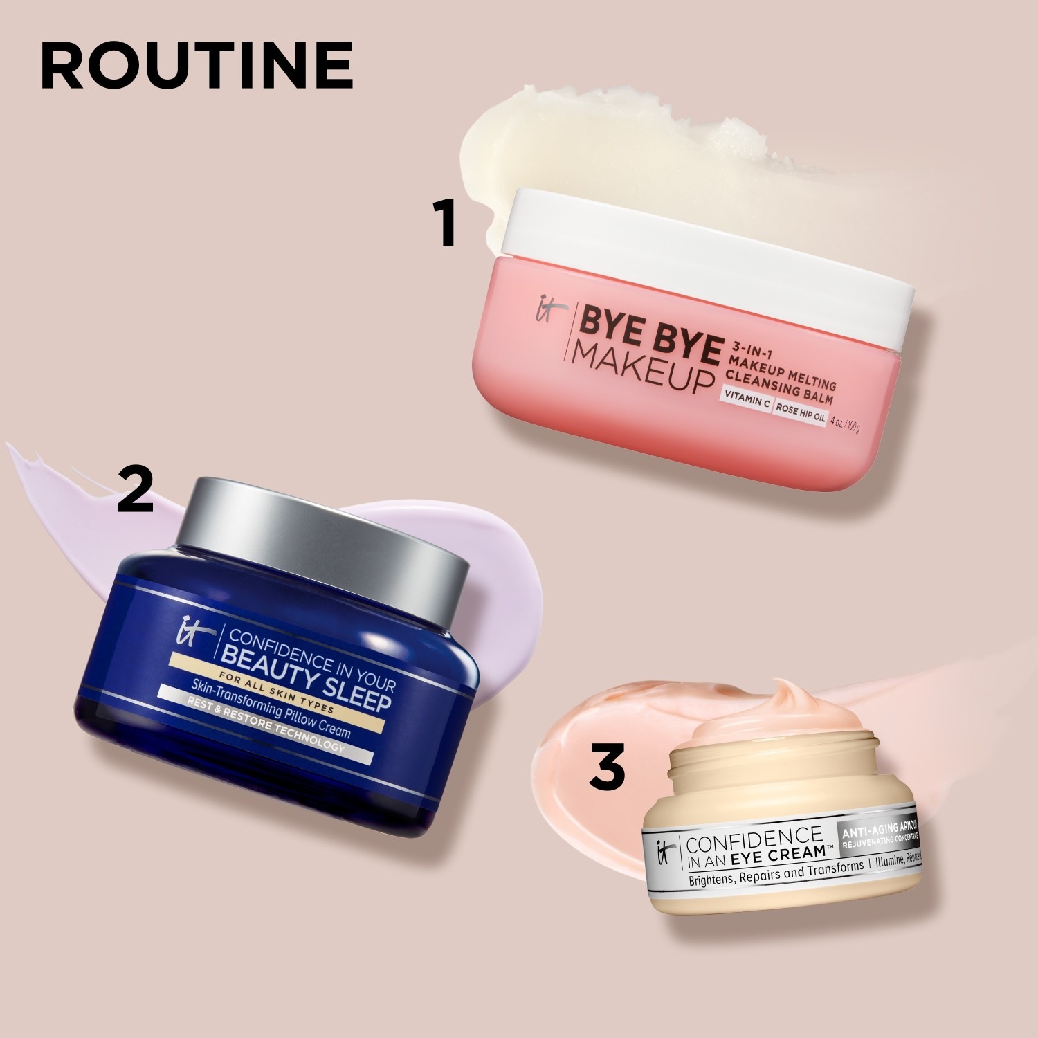 Средство для снятия макияжа It Cosmetics — Bye bye -in-1 makeup melting cleansing balm , вес, 120 г — фото 3