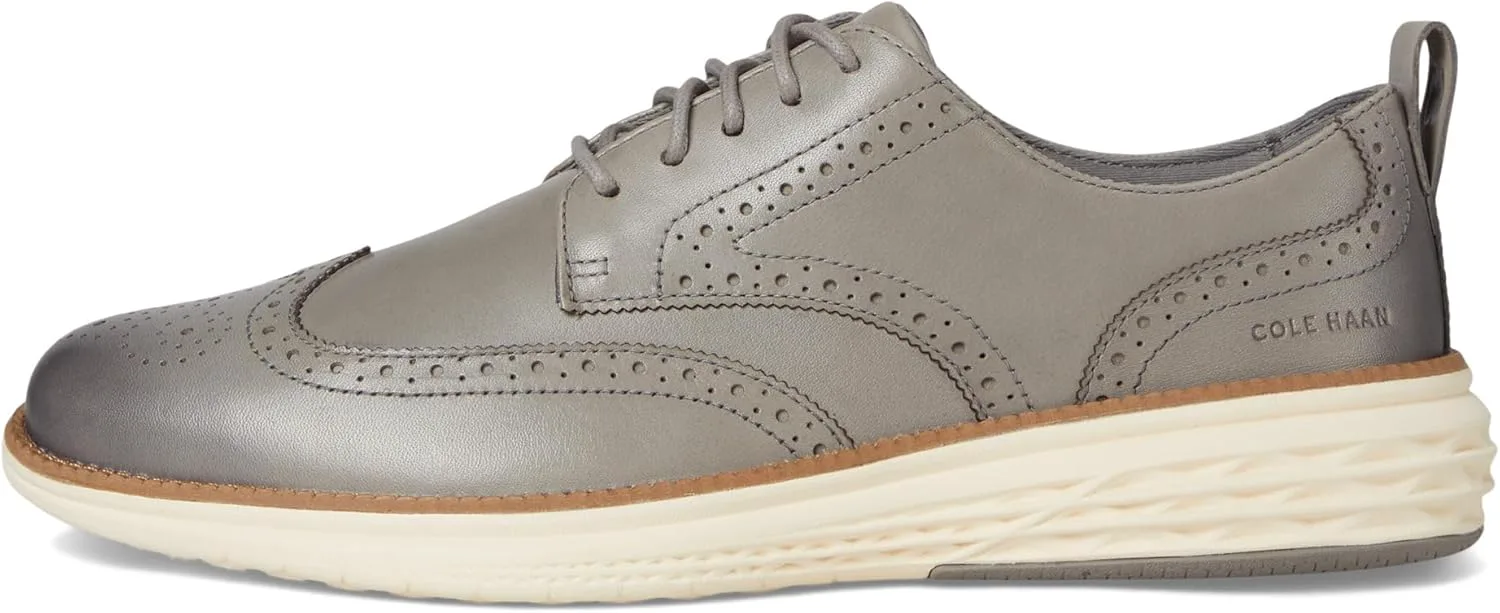 Мужские туфли Cole Haan Grand Hurrion Wingtip, слоновая кость — фото 4