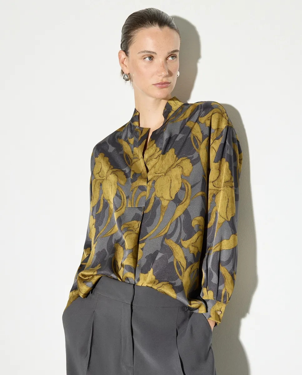 

Женская блуза с длинным рукавом с принтом Woman El Corte Inglés, зеленый