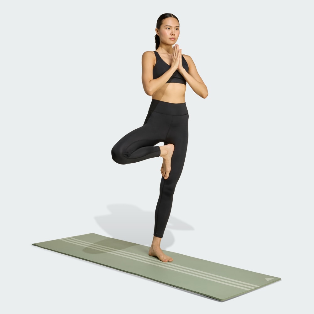 Леггинсы Adidas All Me Essentials Full-Length Leggings, цвет Black/Black — фото 3