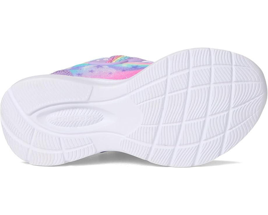 Детские кроссовки SKECHERS KIDS Jumpsters - Cutie Critters 302363L (Little Kid/Big Kid), Lavendar/Multi — фото 3
