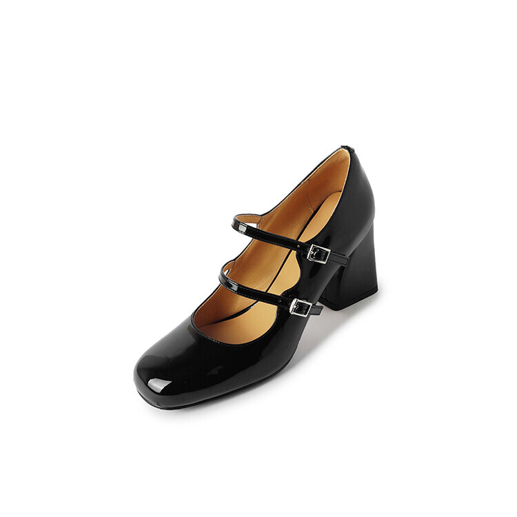 

Туфли Мэри Джейн женские Quicheshoes, цвет Burgundy