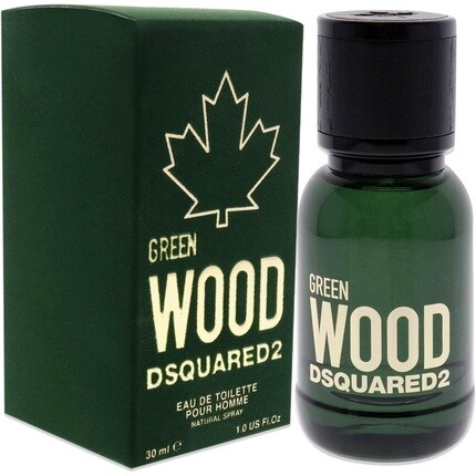 Dsquared2 Green Wood Туалетная вода-спрей для мужчин 30 мл — фото 3