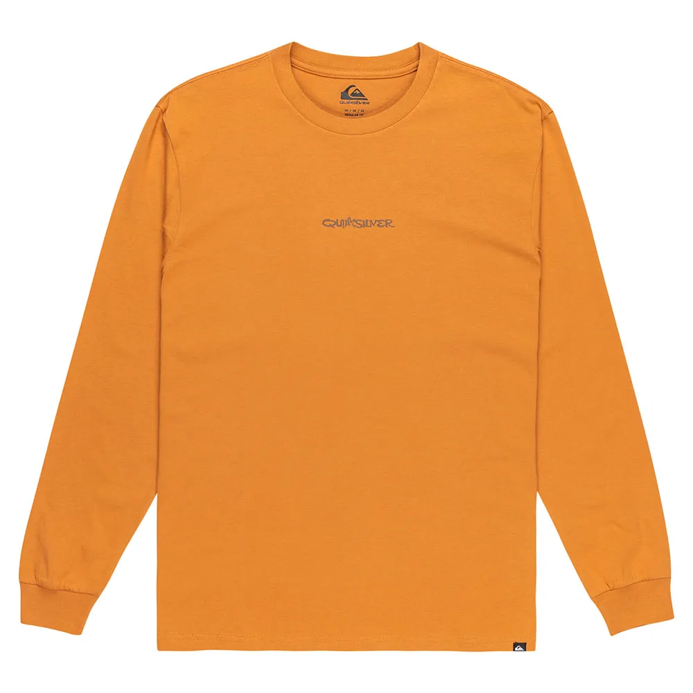

Лонгслив Quiksilver Evo Snake Type, оранжевый