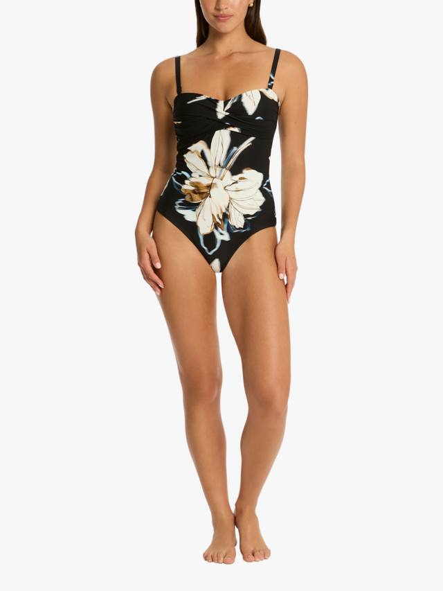 

Купальник La Luna Twist Bandeau Sea Level, Black/Multi