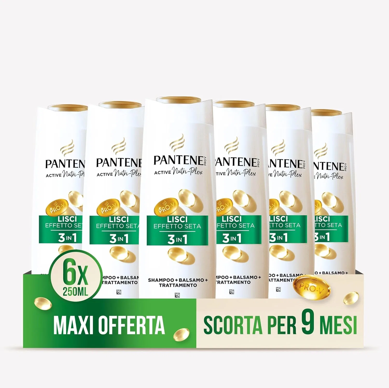 Шампунь 3-в-1 для вьющихся и тусклых волос «Silky» от Pantene Pantene