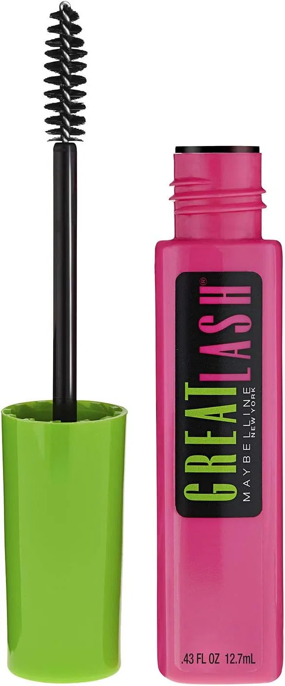 Тушь для ресниц водостойкая Maybelline Great Lash Waterproof, 0.43 fl oz, коричнево-черный — фото 3