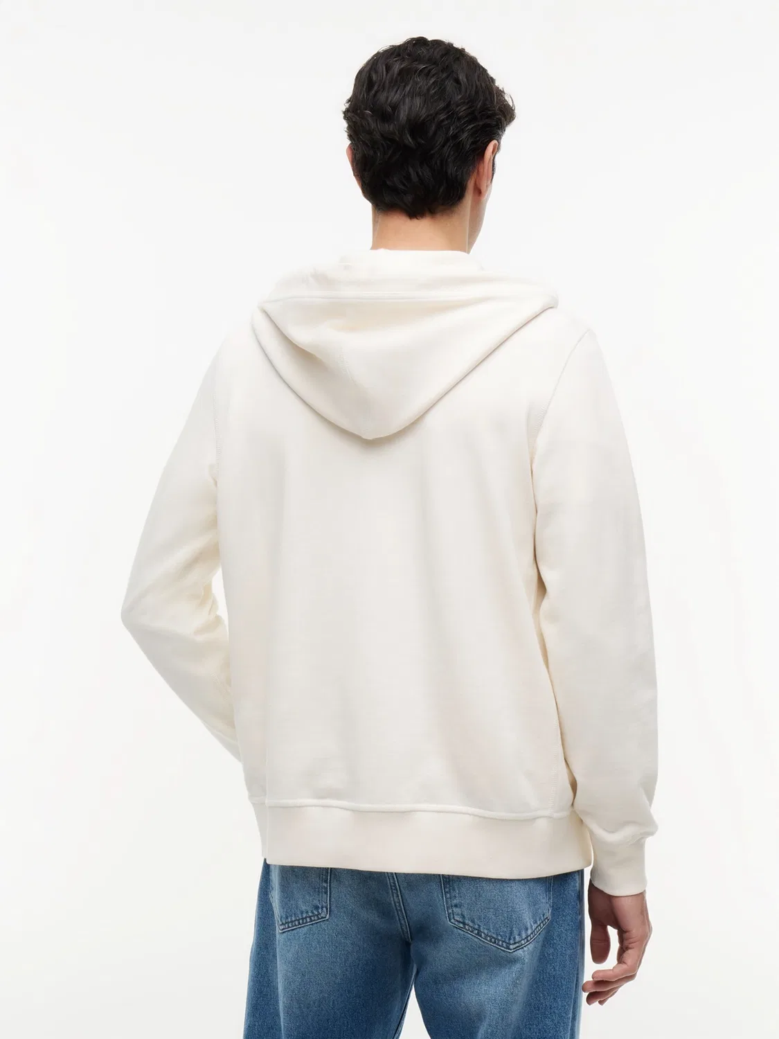 Толстовка на молнии Tommy Hilfiger, Ivory — фото 4