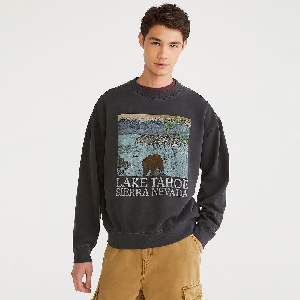 

Мужская рубашка с длинным рукавом Aeropostale Destination, цвет Pavement