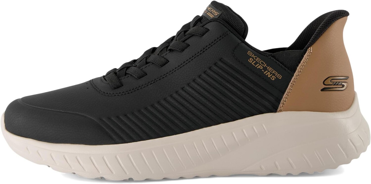 Кроссовки BOBS from SKECHERS Hands Free Slip-Ins Squad Chaos - Heel Preferred, черный — фото 4