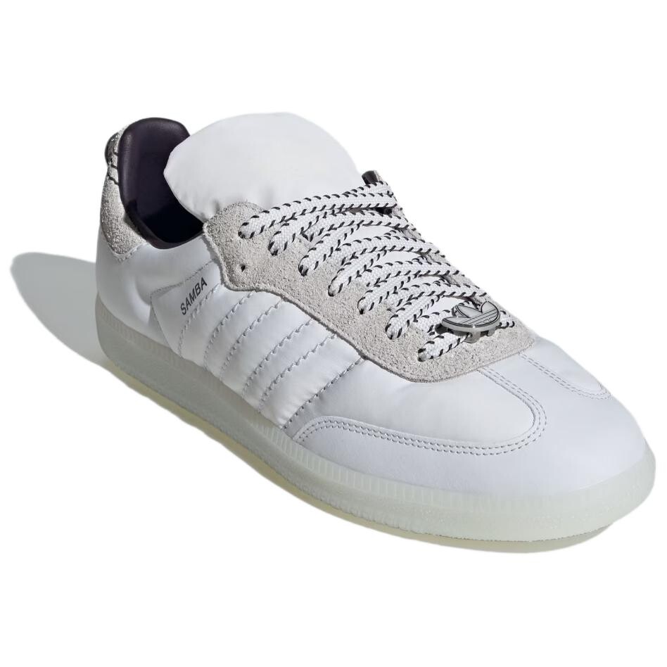 Adidas originals Samba Обувь для скейтбординга унисекс, White — фото 4