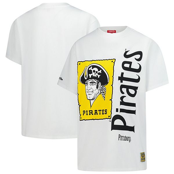 

Женская белая футболка boyfriend pittsburgh pirates cooperstown collection Mitchell & Ness