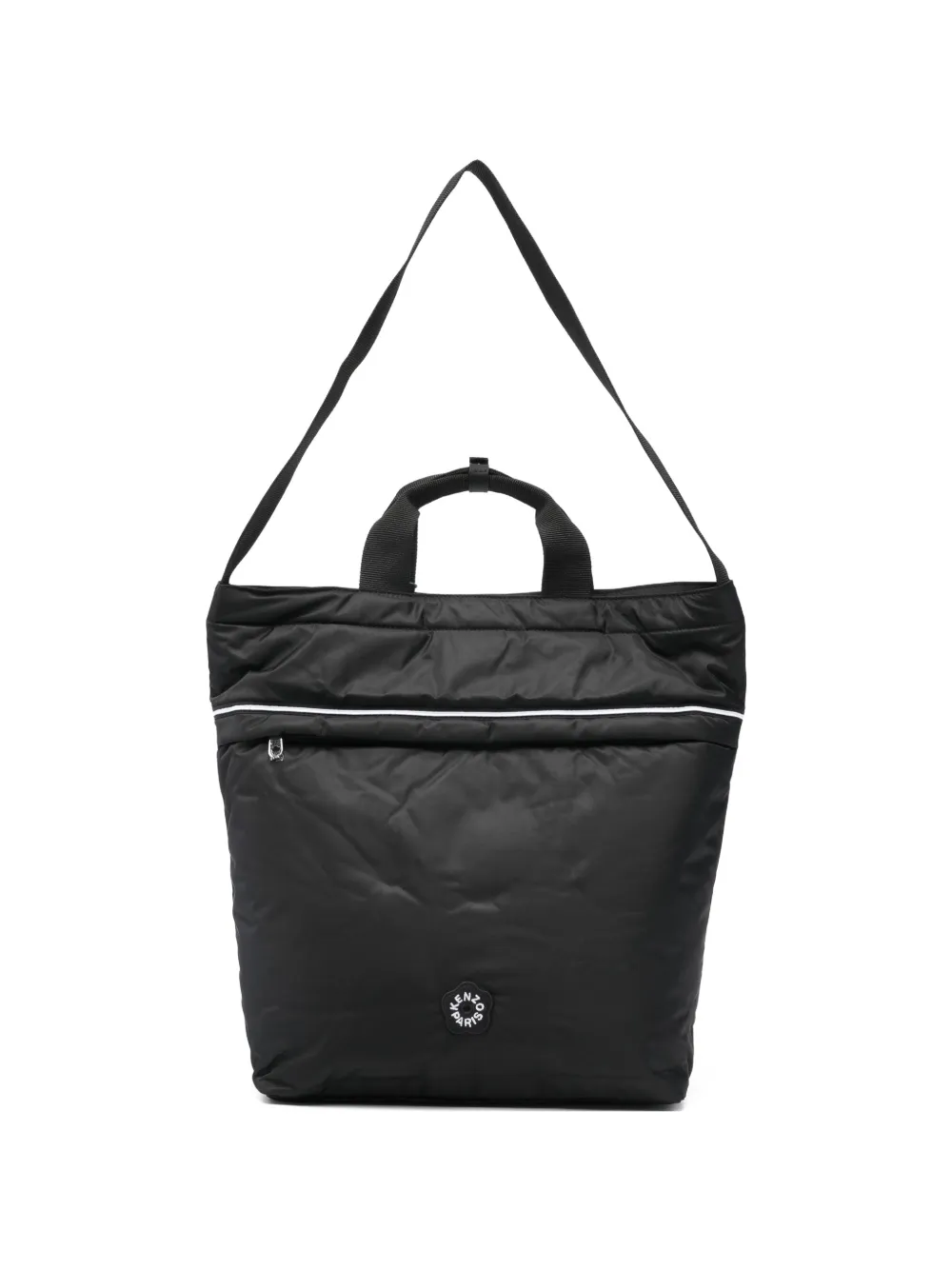 

Стеганая сумка-шопер Boke Flower 2.0 с плечевым ремнем Kenzo, черный