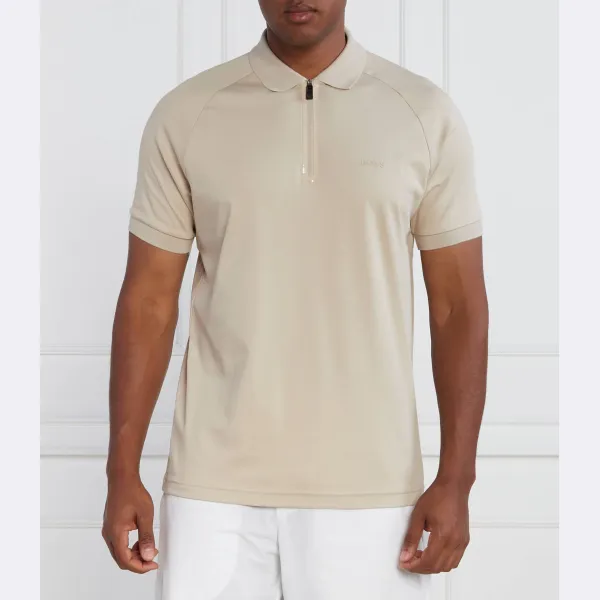 

Рубашка-Поло узкого кроя Philips Boss, бежевый