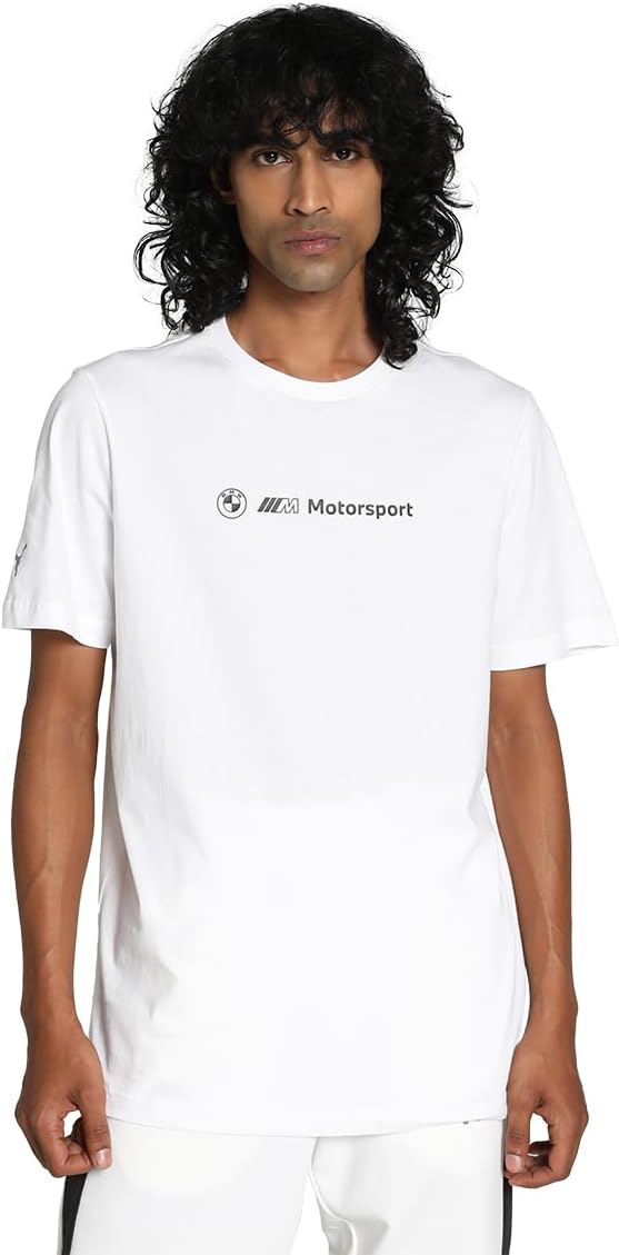 

Футболка PUMA Motorsports MOTORBMW MMS с логотипом, белый