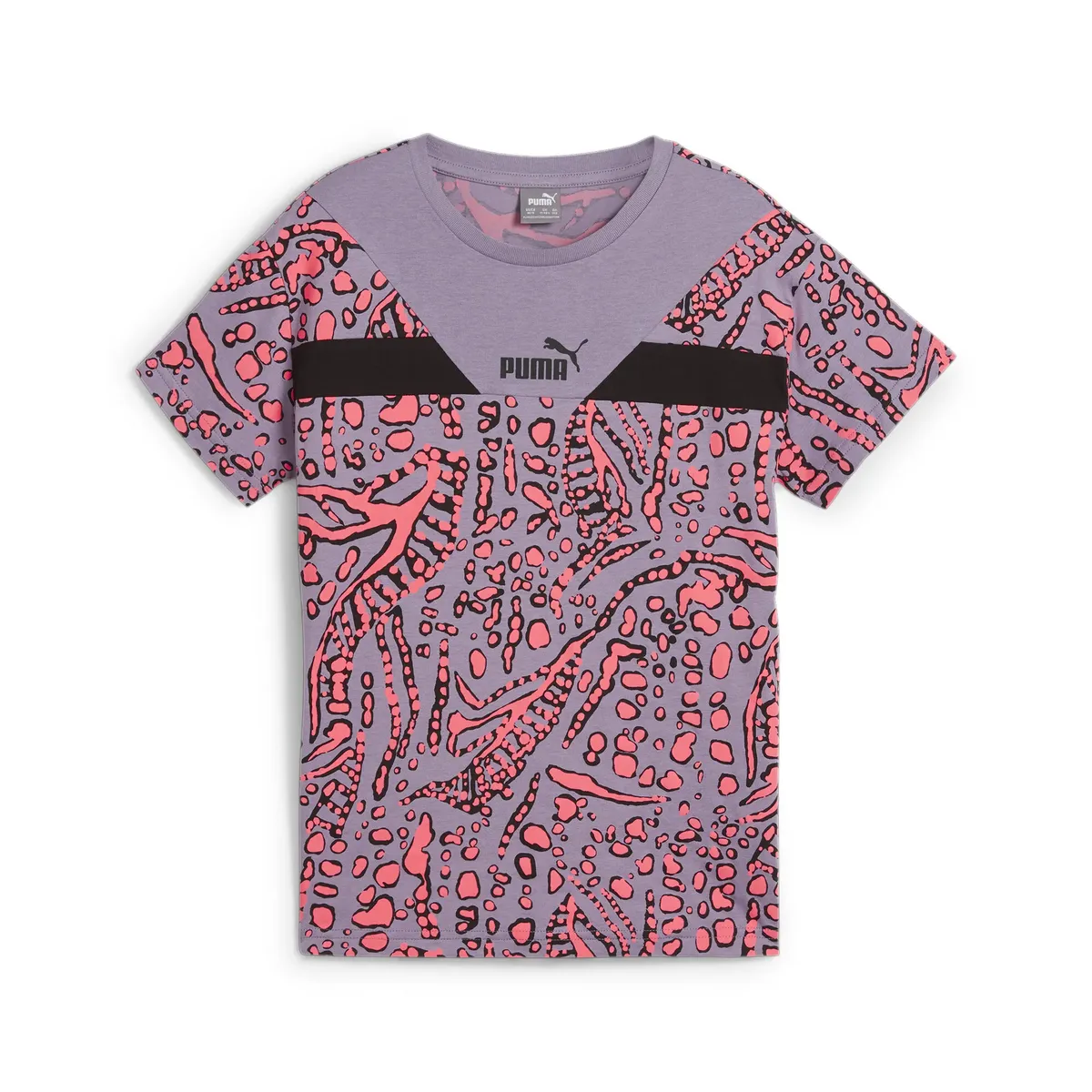 

Футболка PUMA "POWER HYPERNATURAL AOP RELAXED TEE G", цвет Pale Plum