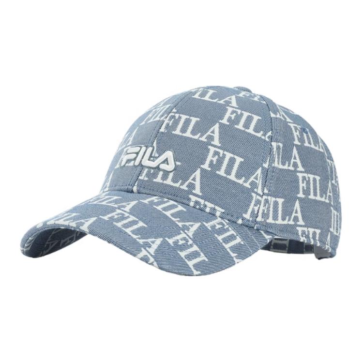 

FILA Бейсболка из полиэстера и хлопка унисекс фантомный синий, Phantom Blue