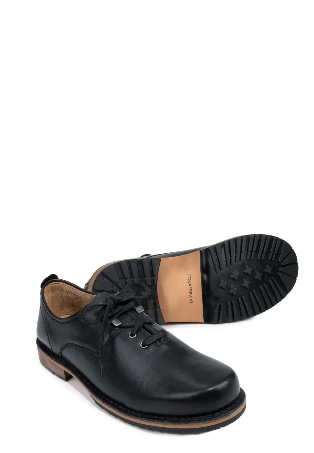 Haferlschuh Marvin из кожи, Stockerpoint, черная нэппа — фото 2