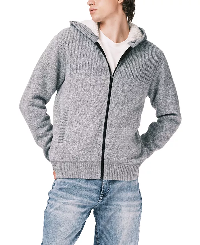 

Мужская куртка Walmick с капюшоном и молнией на всю длину Buffalo David Bitton, серый