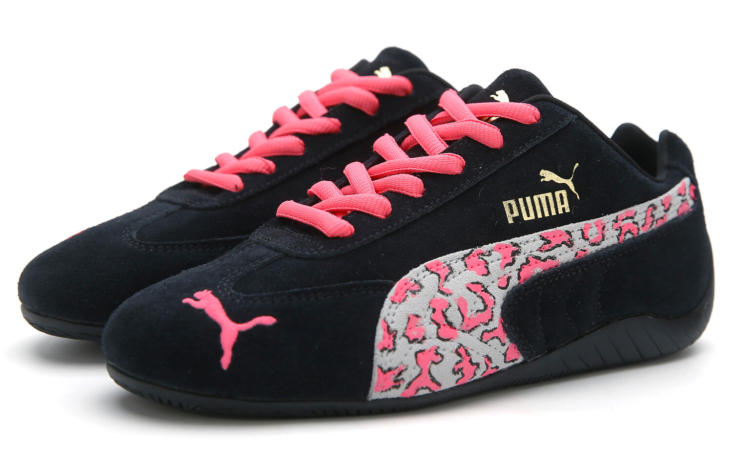 

Кроссовки Puma Speedcat Lifestyle Shoes Unisex Low-top Black/powder, розовый