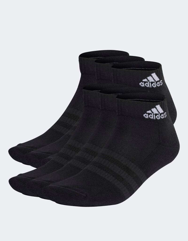 

Набор из 6 спортивных носков с мягкой подкладкой adidas Performance (черные)