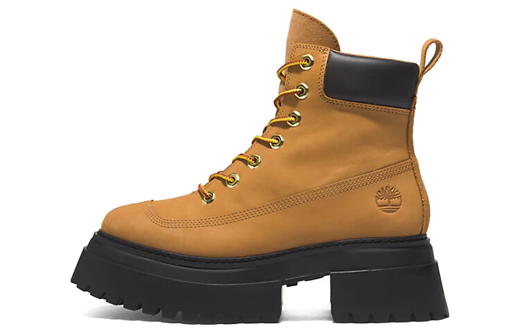 Ботинки Timberland Sky 6In на каблуке, коричневый